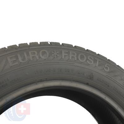 5. 2 x GISLAVED 195/60 R15 88T EuroFrost 5 Zima 7mm