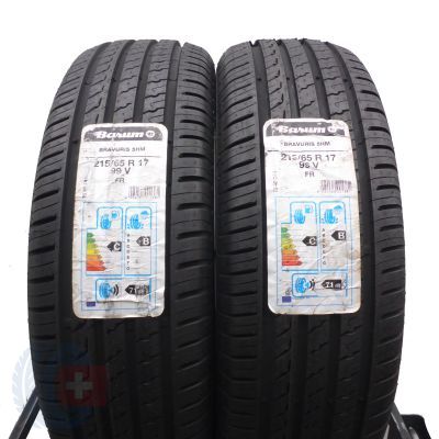3. Opony 215/65 R17 4x BARUM 99V Bravuris 5HM Letnie 2019 Jak Nowe Nieużywane 