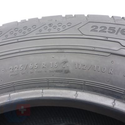 5. Opony 225/65 R16C 4x CONTINENTAL 112/110R ContiVanContact 200 Letnie 2019 8,2-9,2mm