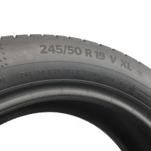 5. 2 x CONTINENTAL 245/50 R19 105V XL WinterContact TS860S BMW RunFlat 2019 Zima 5,5-5,8mm