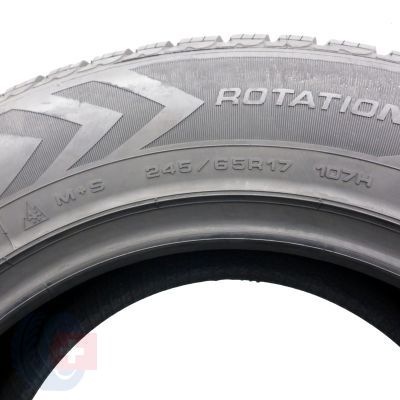 7. Opony 245/65 R17 2x GOODYEAR 107H Ultra Grip+ SUV 4x4 Zimowe 2015 Nieużywane 