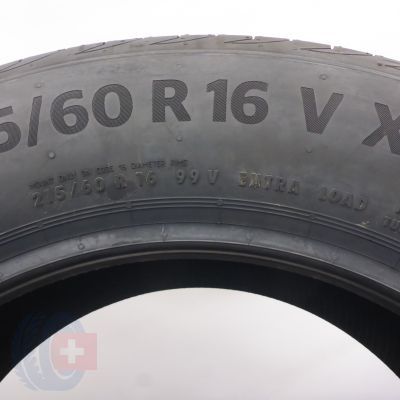 6. Opony 215/60 R16 2x CONTINENTAL 99V XL PremiumContact 6 Letnie 2022 