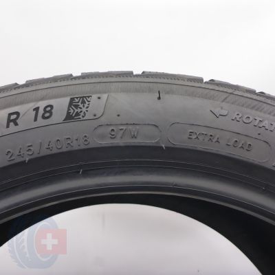 6. Opony 245/40 R18 4x MICHELIN 97W XL PilotAlpin 5 Zimowe 2019 6,3-6,8mm