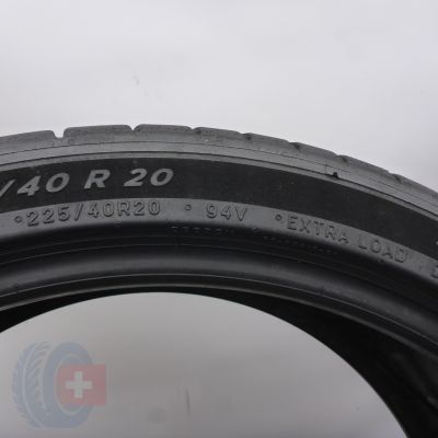 6. Opony 225/40 R20 4x MICHELIN 94V XL PilotSport EV Letnie 2024 5,8-6mm