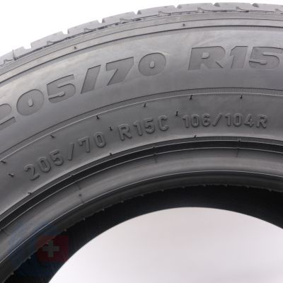 5. Opony 205/70 R15C 2x PIRELLI 106/104R Carrier Letnie 2019 Jak Nowe