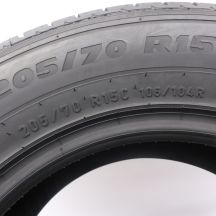 5. Opony 205/70 R15C 2x PIRELLI 106/104R Carrier Letnie 2019 Jak Nowe