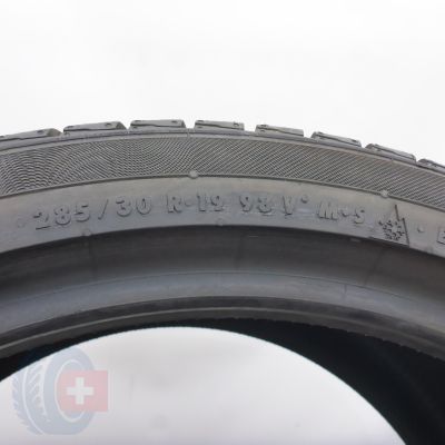 6. Opony 285/30 R19 2x CONTINENTAL 98V XL ContiWinterContact TS 830 P Zimowe 2017 