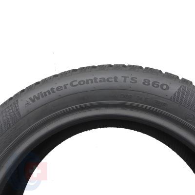8. Opony 185/55 R16 4x CONTINENTAL 87T XL WinterContact TS 860 Zimowe 2018 Nieużywane 