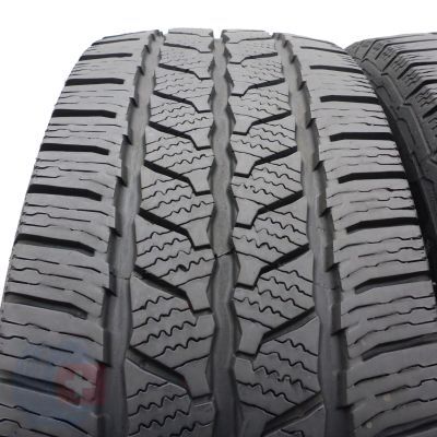 2. Opony 215/65 R16C 2x CONTINENTAL 109/107R VanContact Winter Zimowe 2022 Jak Nowe 7,5-8mm