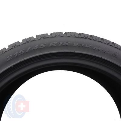 4. Opony 215/45 R18 2x PIRELLI 93V MO Sottozero Winter 240 Serie II MO Zimowe 2020 7,8mm