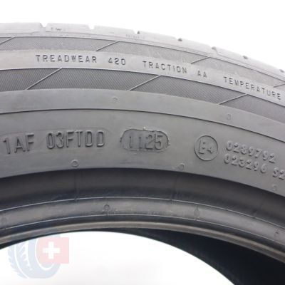 2. Opony 235/55 R19 2x CONTINENTAL 101W ContiSportContact 5 SUV A0 Letnie 2025 7mm