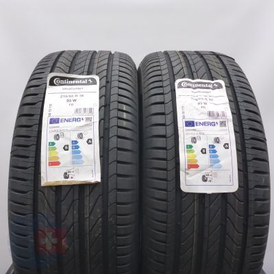 3. Opony 215/55 R16 4x CONTINENTAL 93W UltraContact Letnie 2024 