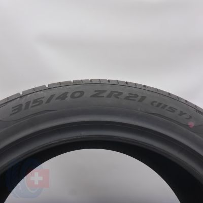 6. Opony 315/40 ZR21 2x PIRELLI 115Y XL P Zero Letnie 2018 