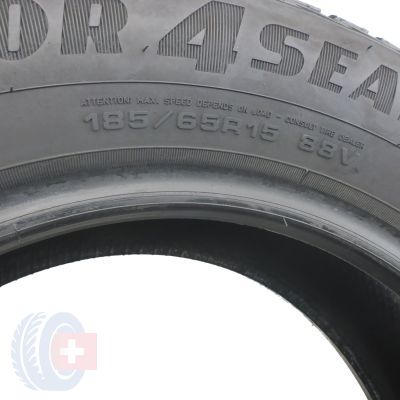 4. 2 x GOODYEAR 185/65 R15 88V Vector4 Season GEN-2 Wielosezon 2018 6,5mm