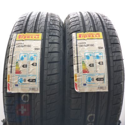 3. Opony 195/60 R16C 4x PIRELLI 99/97H Carrier Letnie 2020/21 