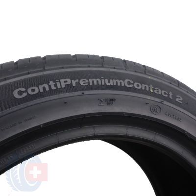 6. 2 x CONTINENTAL 195/50 R15 82T ContiPremiumContact 2 Lato 2015 5,8-6mm