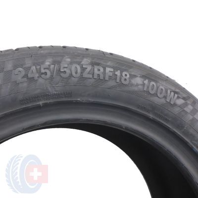 7. 1 x RADAR 245/50 RF18 100W  Dimax R8+ RFT Lato 2018 