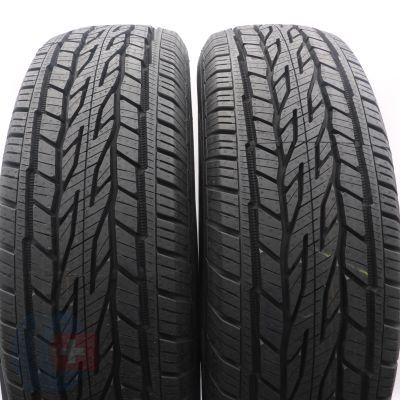 4. Opony 225/70 R16 4x CONTINENTAL 103H ContiCrossContact LX2  M+S Letnie 2020 Jak Nowe