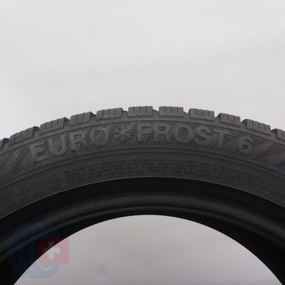 6. Opony 245/45 R18 2x GISLAVED 100V EuroFrost 6 Zimowe 2022, 2023 6,5-6,8mm
