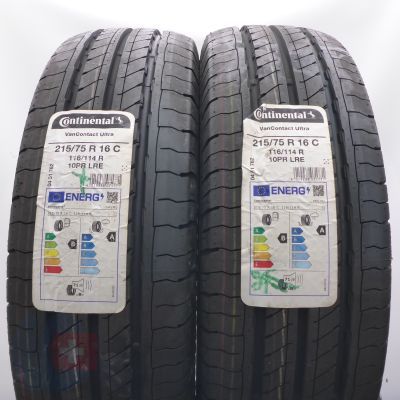 4. Opony 215/75 R16C 4x CONTINENTAL 116/114R VanContact Ultra Letnie 2023 