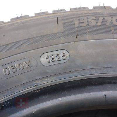 10. Opony 195/70 R15C 4x MICHELIN 104/102R Agilis Alpin Zimowe 2025 Nieużywane