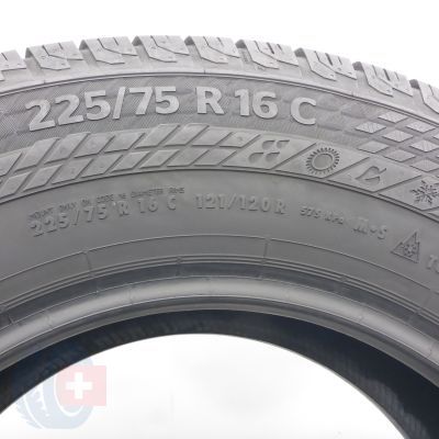 6. Opony 225/75 R16C 2 x CONTINENTAL 121/120R VanContact 4Season Wielosezonowe 2019 8mm