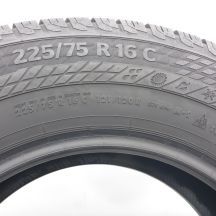 6. Opony 225/75 R16C 2 x CONTINENTAL 121/120R VanContact 4Season Wielosezonowe 2019 8mm
