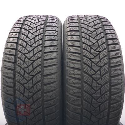3. Opony 215/55 R17 4x DUNLOP 98V Winter Sport 5 Zimowe 2022 8-8,5mm