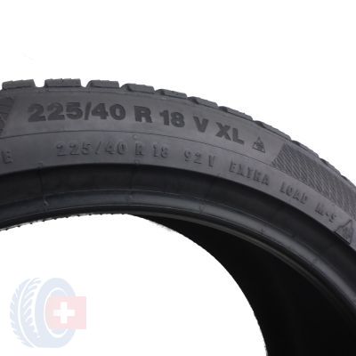 4. 1 x CONTINENTAL 225/40 R18 92V XL WinterContact TS 850 P Zima 5mm