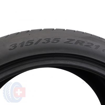 6. 2 x PIRELLI 315/35 ZR21 111Y P ZERO N0 Lato 6mm