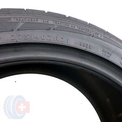 4. 1 x DUNLOP 275/40 ZR21 107Y XL SP Sport Maxx R01 Lato 2011