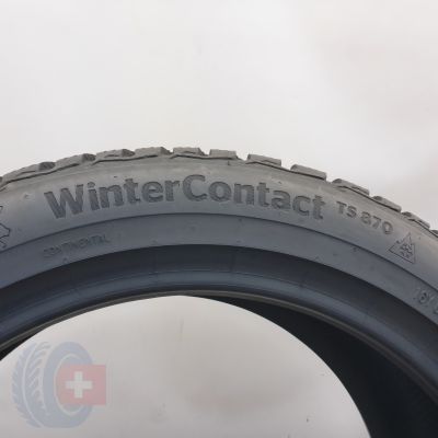 5. Opony 225/45 R17 2x CONTINENTAL 91H WinterContact TS 870 Zimowe 2023 8-7,5mm