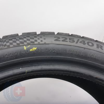 8. Opony 225/40 R18 4x CONTINENTAL 92V XL WinterContact TS 860 S RFT BMW Zimowe 2022