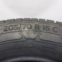7. Opony 205/70 R15C 4x CONTINENTAL 106/104R VanContact Winter Zimowe 2022 