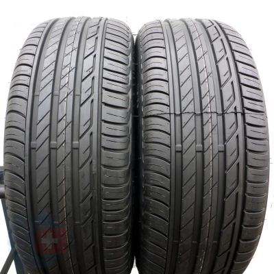 4. Opony 215/55 R16 4x BRIDGESTONE 97W XL Driveguard RFT Letnie 2017 Nieużywane 