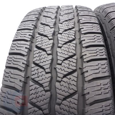 3. Opony 205/65 R16C 2x CONTINENTAL 107/105T VanContact Winter Zimowe 2022 9,8-9,6mm
