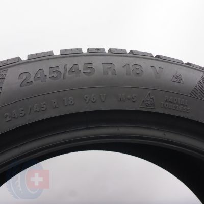 4. Opona 245/45 R18 1x CONTINENTAL 96V WinterContact TS 850 P Zimowa 