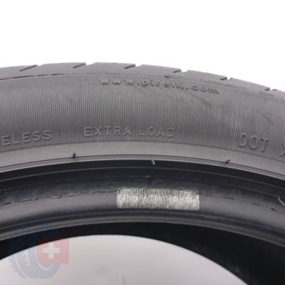 7. Opony 255/40 R19 2x PIRELLI 100Y XL PZero letnie 2022, 2024 7,2-7,8mm