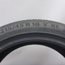 6. Opony 215/45 R18 4x CONTINENTAL 93Y XL PremiumContact 6 Letnie 2022 