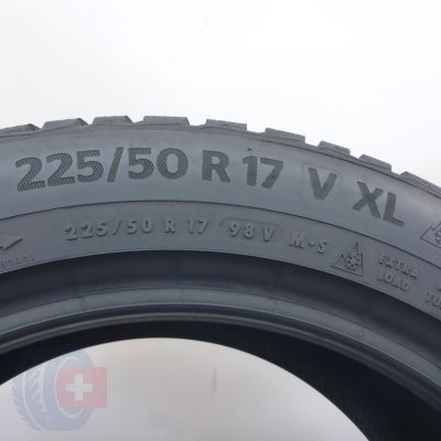 5. Opona 225/50 R17 1x CONTINENTAL 98V XL WinterContact TS 870 Zimowa 2023 8mm