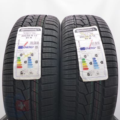 4. Opony 205/55 R16 4x CONTINENTAL 91H WinterContact TS 860 S RFT BMW Zimowe 2023