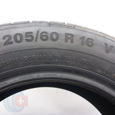 6. Opony 205/60 R16 4x CONTINENTAL 96V XL ContiPremiumContact 2 RFT BMW Letnie 2022 