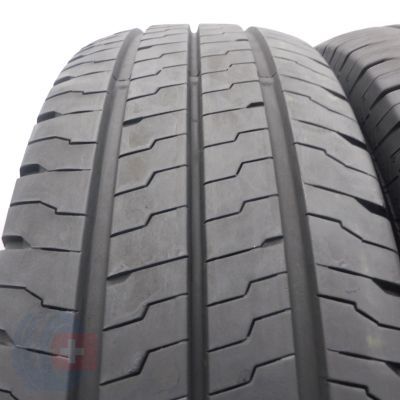 2. Opony 205/75 R16C 2x CONTINENTAL 116/114R VanContact Eco Letnie 2022 7,2mm