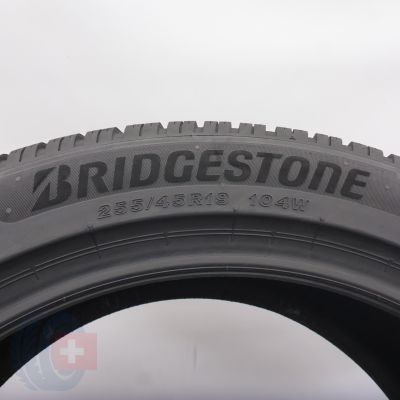 5. Opony 255/45 R19 4x BRIDGESTONE 104W XL Blizzak 6 Zimowe 2024 7,2-7,5mm