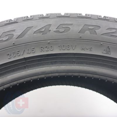 5. Opony 265/45 R20 2x PIRELLI 108V XL MO Scorpion Winter Zimowe 2018 6mm