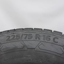 6. Opony 225/75 R16C 4x CONTINENTAL 116/114R VanContact Winter Zimowe 2022 Nieużywane