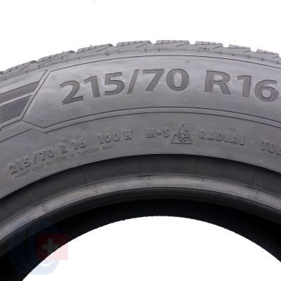 6. Opony 215/70 R16 4x BARUM 100H Polaris 5 Zimowe 2018 Jak Nowe