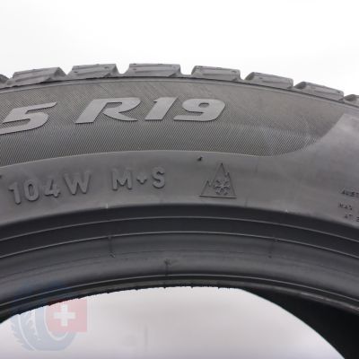 2. Opony 255/45 R19 2x PIRELLI 104W XL T0 Sottozero 3 Winter Zimowe 2024 7,2mm