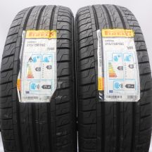 4. Opony 215/75 R16C 4x PIRELLI Carrier 116/114R Letnie 2017/18 Nieużuwane 