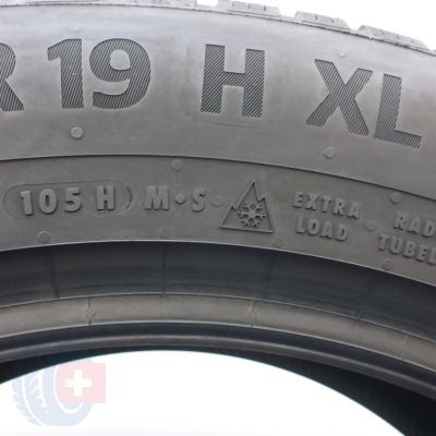 2. Opony 235/55 R19 2x CONTINENTAL 105H XL WinterContact TS870P Zimowe 2022 7,5-8mm